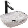 Lavabo Rea Belinda Mini 36x25 piedra mate (REA-U3321)
