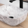 Lavabo Rea Belinda Mini 36x25 piedra mate (REA-U3321)