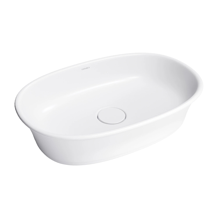 washbasin Omnires Classica 61x40 white matt (CLASSICAUNBM)