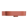 умывальник Omnires Parma M+ 64,5х44,5 угловой, левый, matt terracotta (OVO645UWLTE)