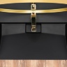 washbasin Rea Goya 37x70 black matt (REA-U8802)
