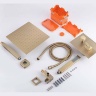 Conjunto de ducha empotrado Rea Fenix oro (REA-P8401)