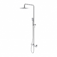 Sistema de ducha con termostato Omnires Y cromado (Y1244X/6/KCR)