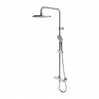 Sistema de ducha con termostato Omnires Y, cromado (Y1244LUXLCR)