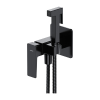 Set de higiene Omnires Parma negro mate (SYSPMBI2BL)