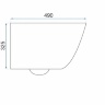 Asiento de inodoro Re Arte duroplast de caída lenta (REA-C5000)
