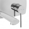 washbasin mixer Rea Oval chrome, concealed mounting (REA-B5124)