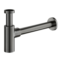 Sifón de lavabo Omnires de grafito (A186GR)