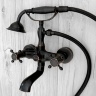 Bath and shower mixer Rea Retro black (REA-B0224)
