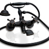 Bath and shower mixer Rea Retro black (REA-B0224)