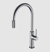 Grifo de cocina Omnires Switch con filtro de agua, níquel (SW9057NI)