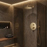 душевая система Rea Venti скрытого монтажа, brushed gold +BOX (REA-P8710)