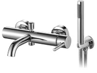 Mezclador de baño cromado Rea Lungo con ducha de mano (REA-B6641)