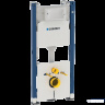Inodoro Omnires Boston 53x36 sin reborde suspendido, asiento duroplast + instalación Geberit Duofix (458.126.00.1+ BOSTONMWBP)