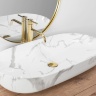 Lavabo Rea Cleo 81 41x81 mármol brillante (REA-U8403)