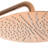 Conjunto de ducha empotrado Rea Lungo oro rosa con termostato (REA-P6613)