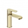 Mezclador de lavabo Rea Bloom dorado (REA-B6200)