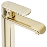 Mezclador de lavabo Rea Bloom dorado (REA-B6200)