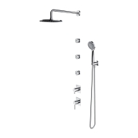 concealed shower system Omnires Y chrome (SYSY30XCR)