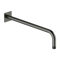 Omnires anthracite overhead shower bracket (RA01C/KAT)