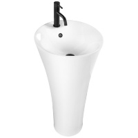 Lavabo Rea Agnes 45x45 de pie blanco (REA-U9906)