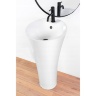 Lavabo Rea Agnes 45x45 de pie blanco (REA-U9906)