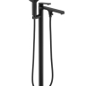 Bath mixer Rea Hass freestanding, black mat (REA-B6401)