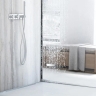 decorative strip Rea 120 matt nickel, left (REA-K3202)