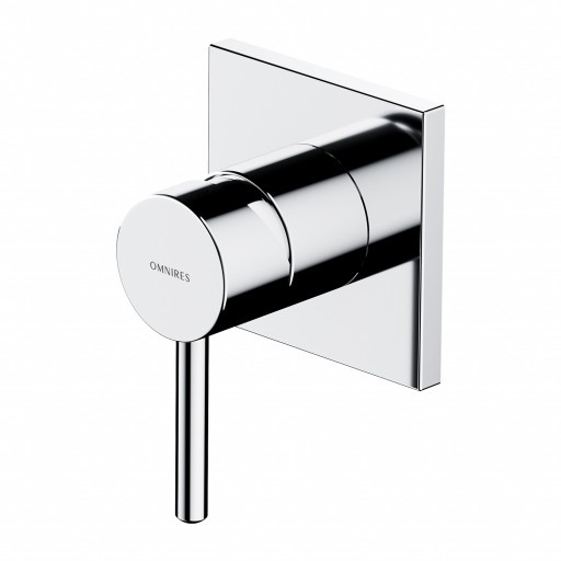 concealed bath and shower mixer Omnires Y chrome (Y1245/KCR)