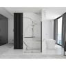 shower wall Rea Cortis100x200 safety glass, transparent (REA-K7740)