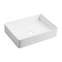 Lavabo Omnires Pasadena 36x47 blanco (PASADENA470BP)
