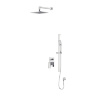 Sistema de ducha empotrado Omnires Fresh cromado (SYSFR11CR)