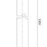 shower hose Omnires black mat 150 cm (023-XBL)