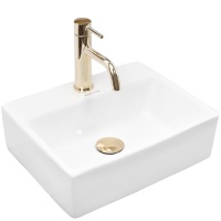 Lavabo Rea Trendy 38,5x30 blanco (BEL-00002)