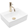 Lavabo Rea Trendy 38,5x30 blanco (BEL-00002)