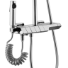 Sistema de ducha Rea Rob cromado, con termostato (REA-P6626)