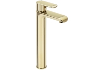 Mezclador de lavabo Rea Bloom dorado (REA-B6201)