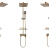 Sistema de ducha Rea Jack dorado (REA-P7050)