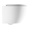toilet Omnires Ottawa Silent Power 49x37 wall hung, soft-close seat, matt white (OTTAWASPXMWBM)