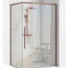 душевая кабина Rea Solar 90x120x190 безопасное стекло, прозрачное, copper brush (REA-K9514)