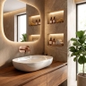 смеситель для умывальника Rea Arcos скрытого монтажа brushed copper (REA-B6976)