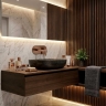 смеситель для умывальника Rea Arcos скрытого монтажа brushed copper (REA-B6976)