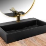 Lavabo Rea Goya 37x60 negro (REA-U8779)