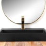 Lavabo Rea Goya 37x60 negro (REA-U8779)