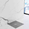 Bandeja Rea Grey Rock 90x90 cuadrada gris (REA-K4585)
