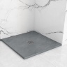 Bandeja Rea Grey Rock 90x90 cuadrada gris (REA-K4585)