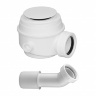 Sifón para plato de ducha y bañera Omnires blanco brillo (WB01XBP)