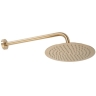 Juego de ducha empotrado Rea Lungo-Miler cepillo dorado (REA-P6716)