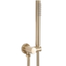 Juego de ducha empotrado Rea Lungo-Miler cepillo dorado (REA-P6716)