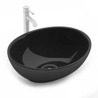 Lavabo Rea Sofia 34,5x41 negro (REA-U0154)